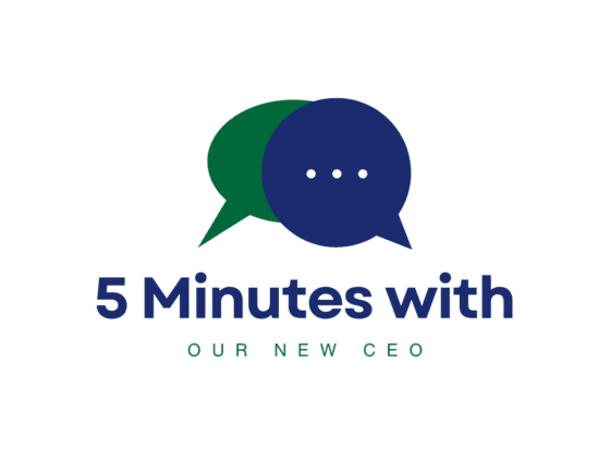 Five minutes with our new CEO